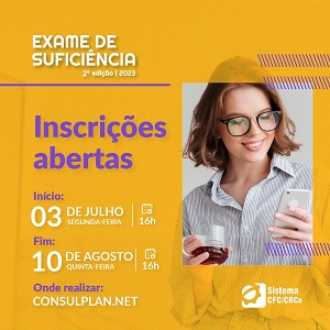 2º Exame de Suficiência 2023 Prazo para Inscrições Termina em 10 08