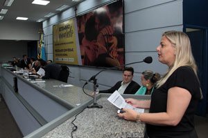 Presidente da CRCMS divulga o XIX Encontro Estadual de Contabilidade de MS na Câmara de Vereadores