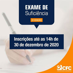 30/12 – Último Prazo para Novas Inscrições na 2ª Edição do Exame de Suficiência