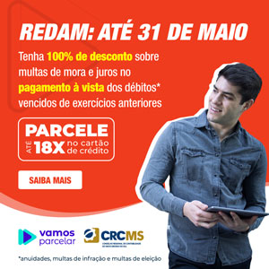 REDAM: Até 31/05 Possibilita Redução de 100% sobre Juros e Multa de Mora no Pagamento de Débitos à Vista