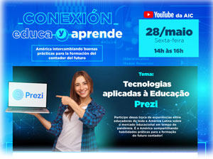 28/05, 13h (MS), Conexión Educa Y Aprende:  Tema “Tecnologias Aplicadas à Educação Prezi”. Inscrições Gratuitas!