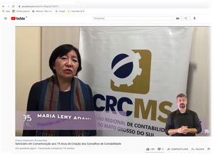 75 Anos do Sistema CFC/CRCS: Presidente do CRCMS Presta Homenagem
