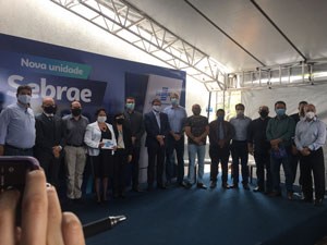 Presidente do CRCMS Participou da Solenidade de Inauguração da Unidade Sebrae Aero Rancho