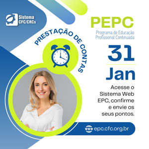31/01 – Prazo Final para Prestação de Contas do Programa Educação Profissional Continuada