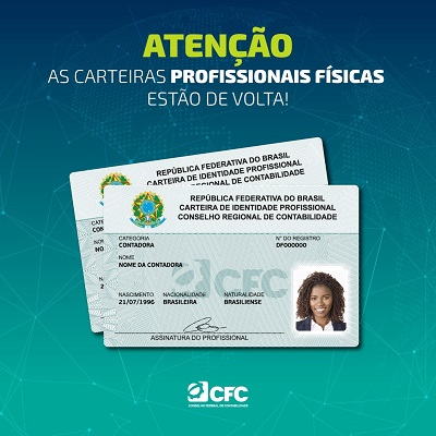 Versão Física da Carteira de Identidade Profissional Já Pode Ser Solicitada