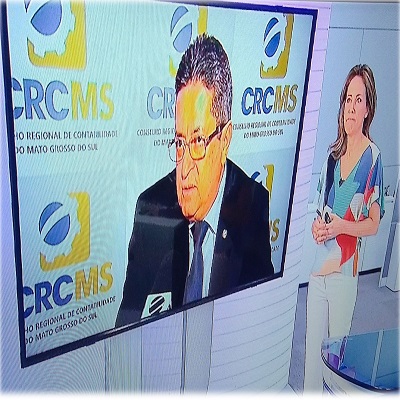 IR 2022 e Declare Certo Foram Temas de Entrevistas do Presidente do CRCMS para a TV Morena