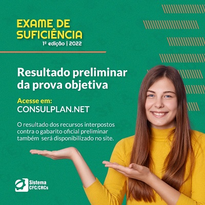 Resultado Preliminar da Prova Objetiva do Exame de Suficiência Já Está Disponível