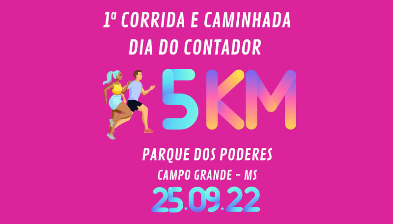 CRCMS apoia 1ª Corrida e Caminhada do Dia do Contador