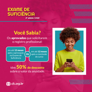 Desconto de 50% na Primeira Anuidade para Novos Registrados