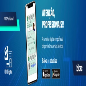 Carteira Profissional: Versão em PDF Já Está Disponível no Aplicativo CRCDigital