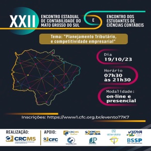 Confira Aqui a Programação do “XXII Encontro de Contabilidade” e “XXIX  EEECIC” e Inscreva-se!