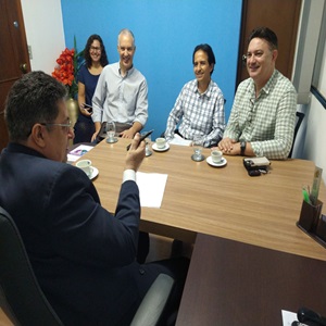 Presidente do CRCMS Reúne-se com Diretor da ESAN e Coordenadores dos Cursos de Ciências Contábeis da UFMS