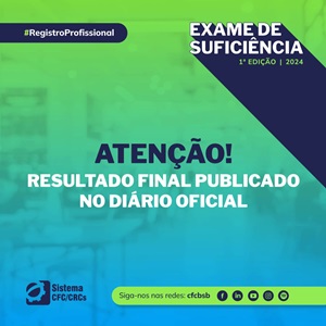 Publicado o Resultado Final da 1ª Edição do Exame de Suficiência 2024