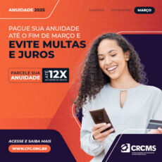 Anuidade 2025 Pode ser Paga Até 31/03 Sem Multas e Sem Juros