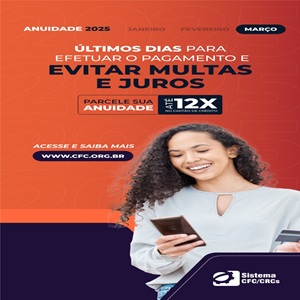 Prazo para Pagamento da Anuidade Sem Acréscimos Termina em 31/03