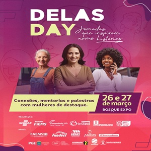 26 e 27/03: Delas Day Jornadas que Inspiram Novas Histórias”. Participe!