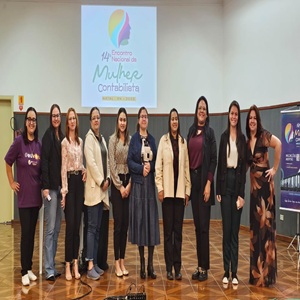 CRCMS Mulher Discutiu Liderança Feminina na Contabilidade e Saúde Mental com Profissionais de Jardim