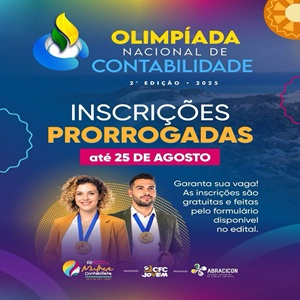 Inscrições para a 2ª Edição da Olimpíada Nacional de Contabilidade Podem Ser Feitas Até 25/08