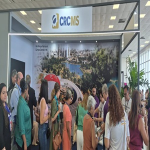 Estande do CRCMS no “XIV Encontro Nacional da Mulher Contabilista” Recebeu Centenas de Visitantes