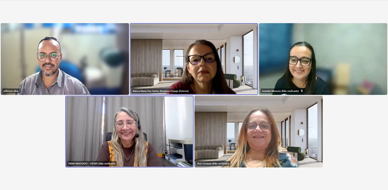 CRCMS realiza 1ª reunião do ano da Câmara de Desenvolvimento Profissional