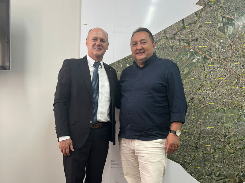 Presidente do CRCMS visita novo Secretário de Fazenda de Campo Grande