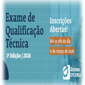 Inscrições para a 1ª Edição do Exame de Qualificação Técnica de 2026 Seguem Até 11/03