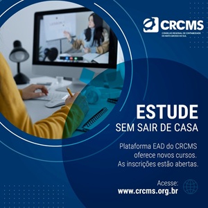 EAD: Plataforma do CRCMS Oferece Cursos Variados com Certificado e Pontuação no PEPC. Inscrições Gratuitas!