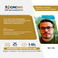 25/05, às 14h(MS): Palestra “Inclusão Sem Barreiras: Ferramentas e Processos para o Ambiente Corporativo”. Participe! 25/05, às 14h(MS): Palestra “Inclusão Sem Barreiras: Ferramentas e Processos para o Ambiente Corporativo”. Participe!