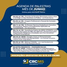 Confira Aqui as Palestras do Projeto “CRC em Movimento” para Junho. Inscrições Abertas! Confira Aqui as Palestras do Projeto “CRC em Movimento” para Junho. Inscrições Abertas!