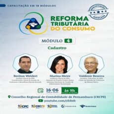 16/06: Curso “Reforma Tributária do Consumo – Módulo 4: Cadastro”. Inscrições Gratuitas! 16/06: Curso “Reforma Tributária do Consumo – Módulo 4: Cadastro”. Inscrições Gratuitas!