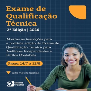 Inscrições para o 2º Exame de Qualificação Técnica 2026 Podem Ser Feitas Até 12/08