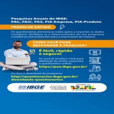 IBGE Realiza Até 14/08 a Coleta de Dados para as Pesquisas Econômicas 2025 IBGE Realiza Até 14/08 a Coleta de Dados para as Pesquisas Econômicas 2025