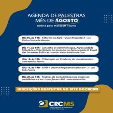 Inscrições Abertas para as Palestras do Projeto “CRC em Movimento” em Agosto. Confira Aqui!