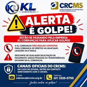 COMUNICADO: CRCMS Alerta Profissionais e Organizações para Golpes Sobre Falsa Cobrança de Anuidade