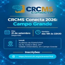 Comemore com o CRCMS o Dia do Contador – 21/09 às 19h, “CRCMS Conecta 2026: Campo Grande”