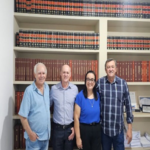 Presidente do CRCMS e Coordenadora do CRCMS Mulher Visitam Escritórios Contábeis em Dourados