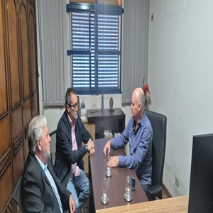 Presidente do CRCMS Recebe a Visita do Presidente do CAU/MS